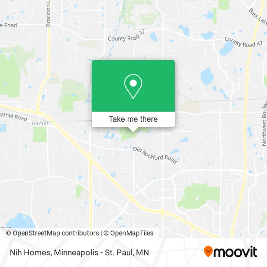 Nih Homes map