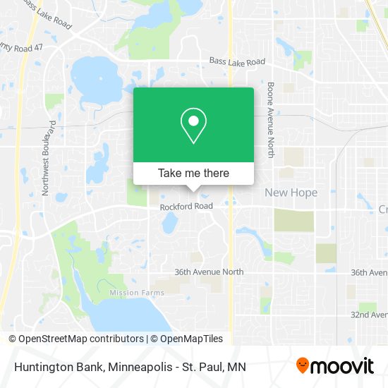 Huntington Bank map