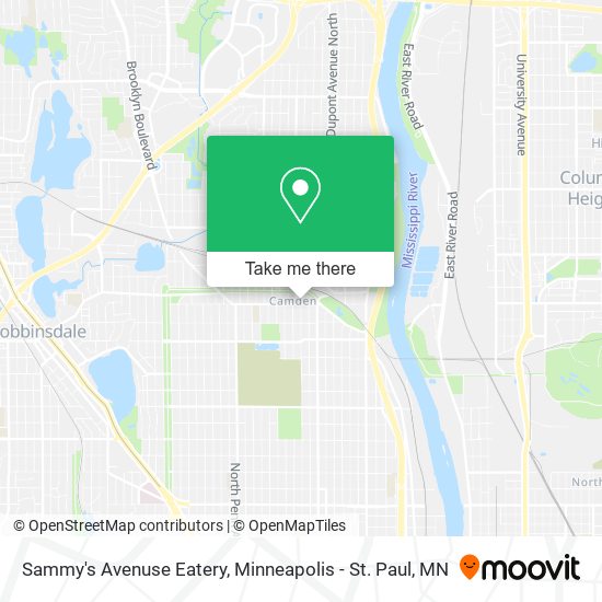 Mapa de Sammy's Avenuse Eatery