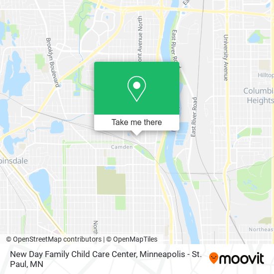 New Day Family Child Care Center map