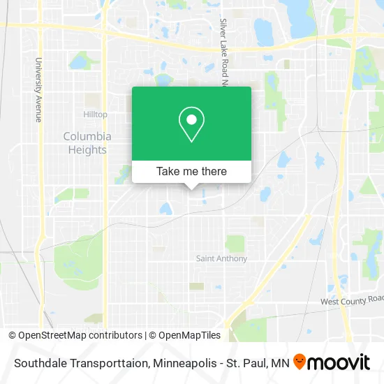 Southdale Transporttaion map