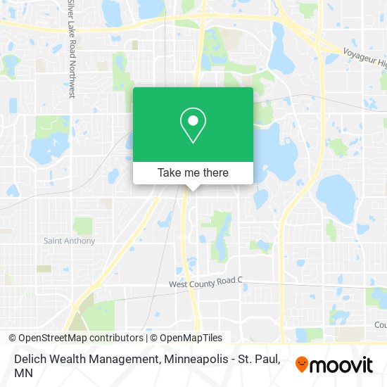 Mapa de Delich Wealth Management