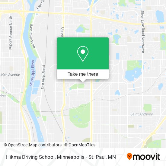 Hikma Driving School map