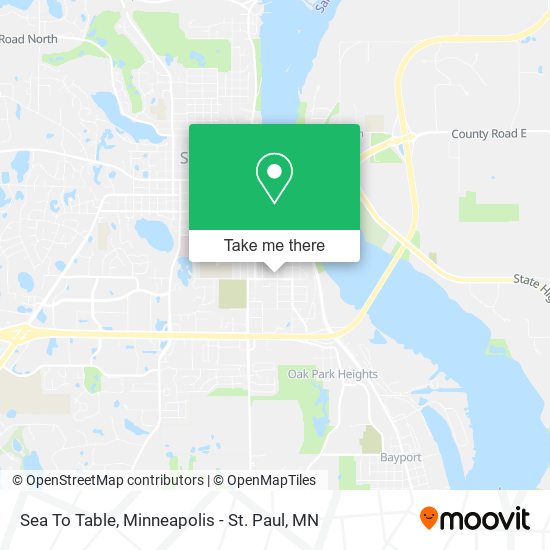 Mapa de Sea To Table