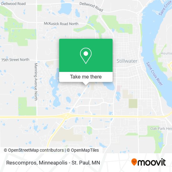 Rescompros map