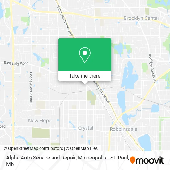 Mapa de Alpha Auto Service and Repair
