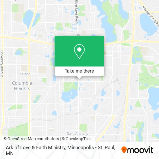 Mapa de Ark of Love & Faith Ministry
