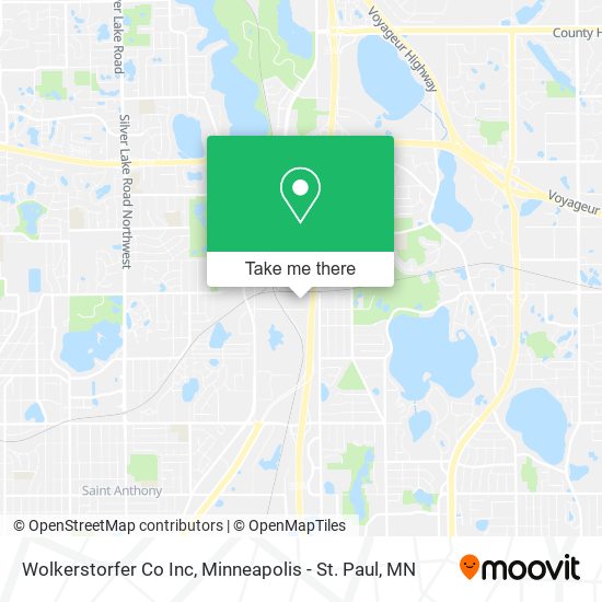 Wolkerstorfer Co Inc map
