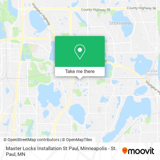 Master Locks Installation St Paul map