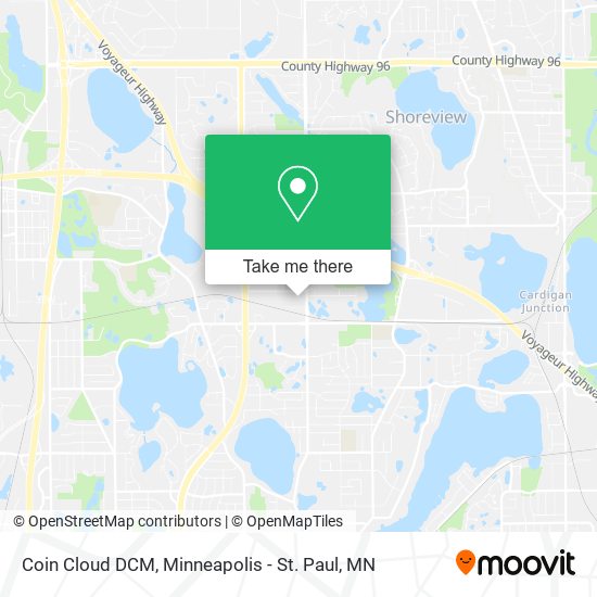 Coin Cloud DCM map