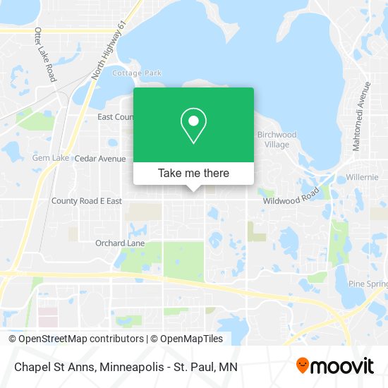 Mapa de Chapel St Anns