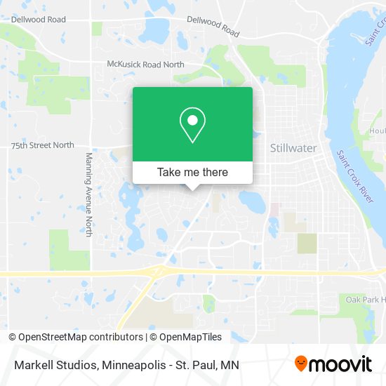 Markell Studios map