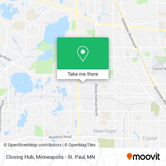 Closing Hub map