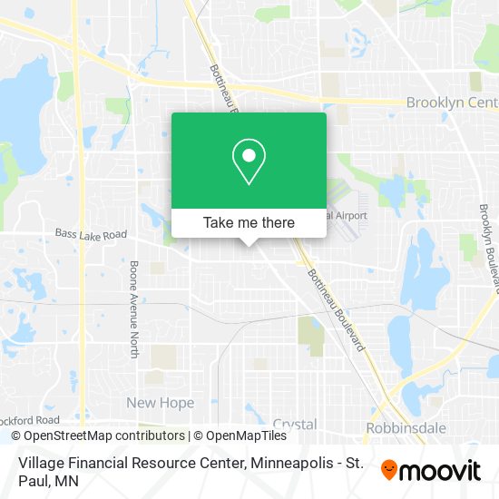 Village Financial Resource Center map