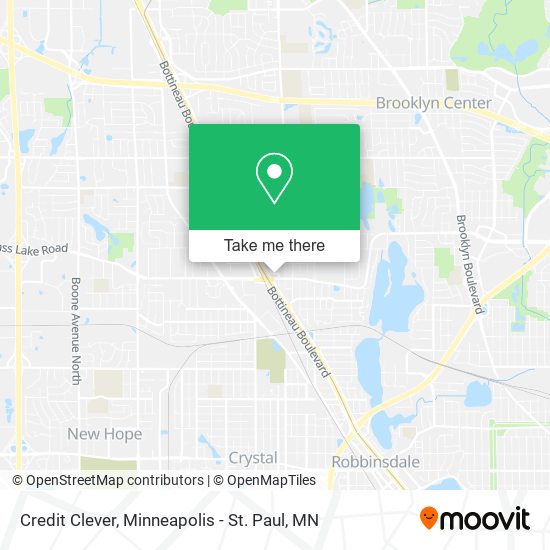 Credit Clever map