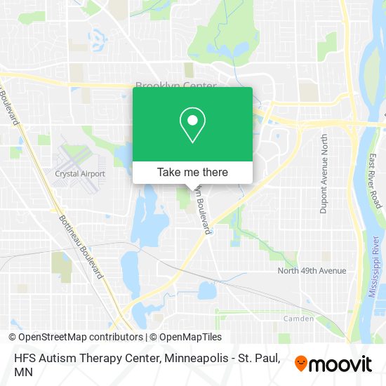 HFS Autism Therapy Center map