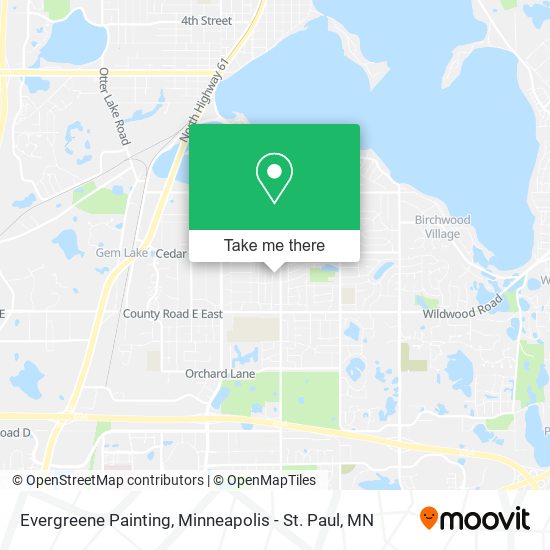 Evergreene Painting map