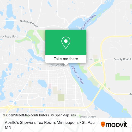 Aprille's Showers Tea Room map