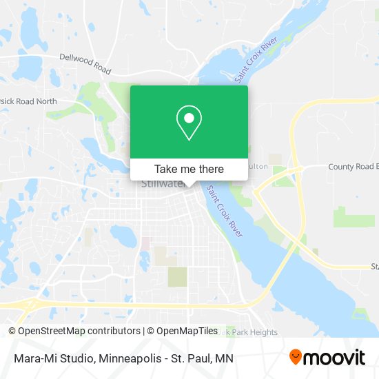 Mara-Mi Studio map