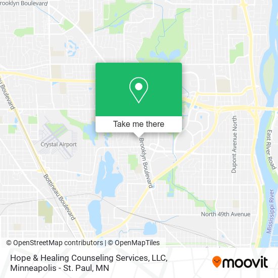 Hope & Healing Counseling Services, LLC map