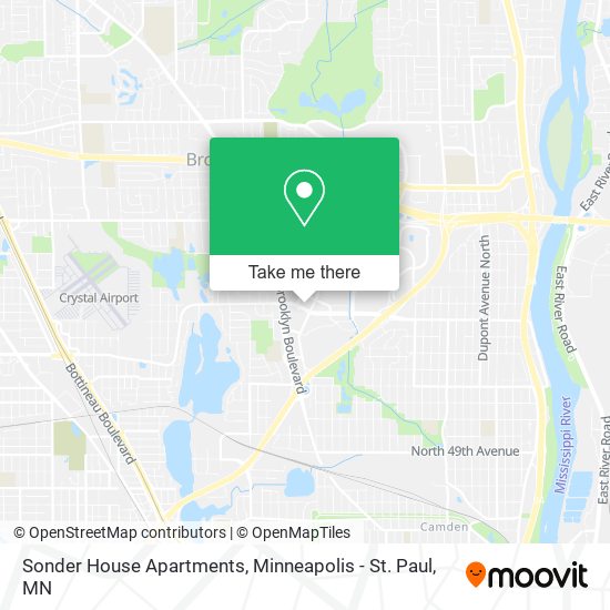 Sonder House Apartments map