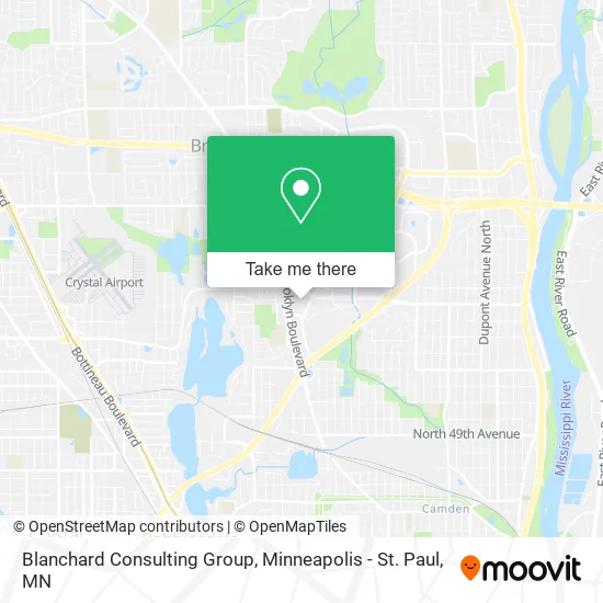 Blanchard Consulting Group map