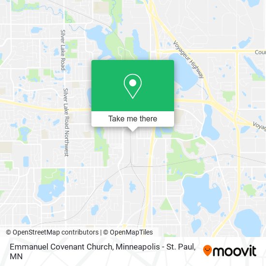 Emmanuel Covenant Church map