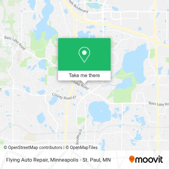 Flying Auto Repair map