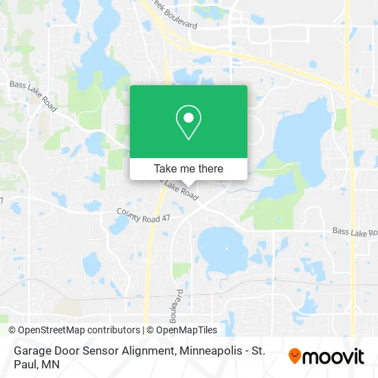 Garage Door Sensor Alignment map