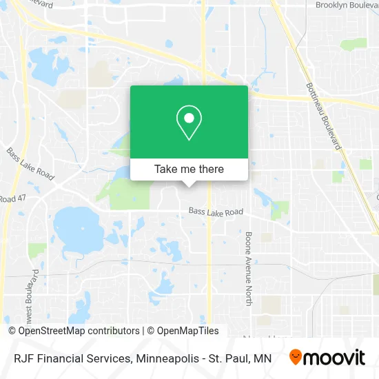 RJF Financial Services map