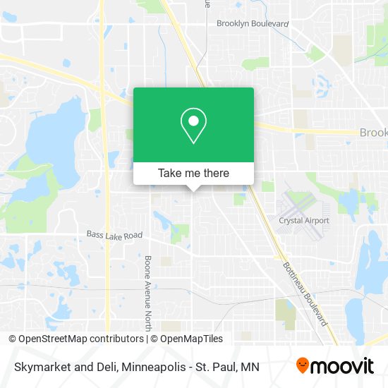Mapa de Skymarket and Deli