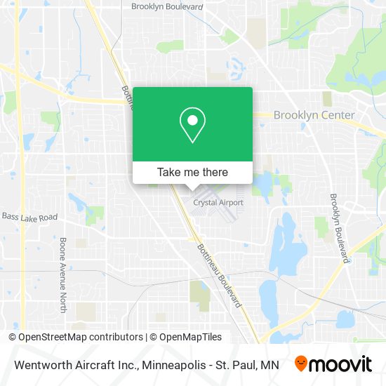 Wentworth Aircraft Inc. map
