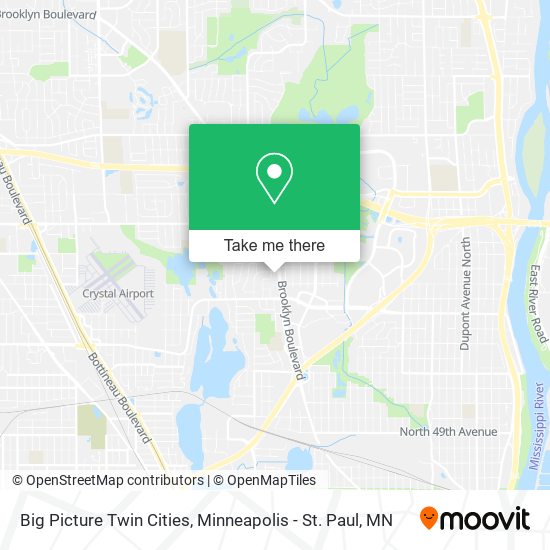 Mapa de Big Picture Twin Cities