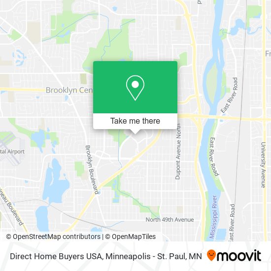 Mapa de Direct Home Buyers USA