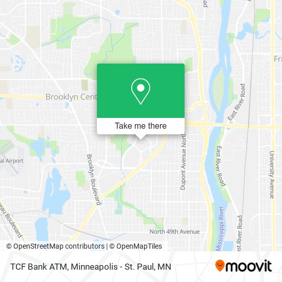 Mapa de TCF Bank ATM