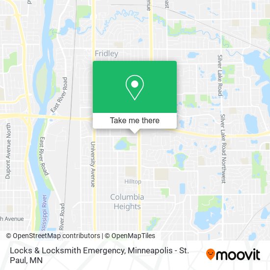 Mapa de Locks & Locksmith Emergency