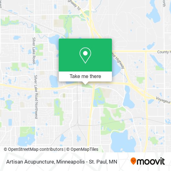 Mapa de Artisan Acupuncture