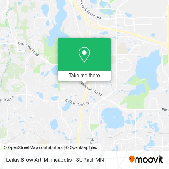 Leilas Brow Art map