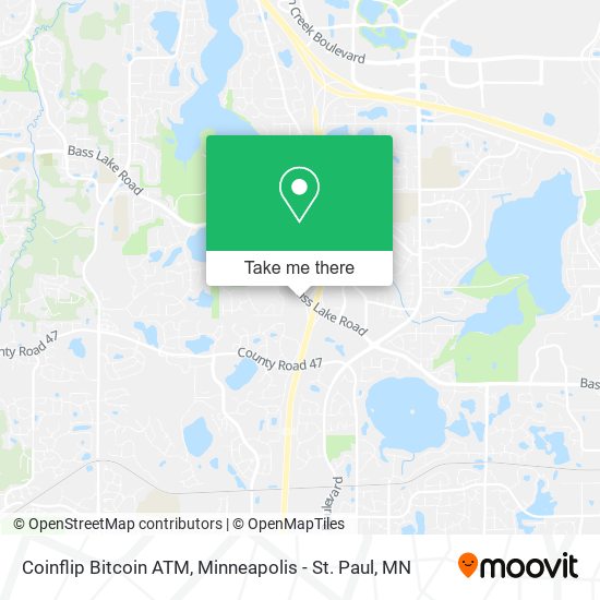 Coinflip Bitcoin ATM map