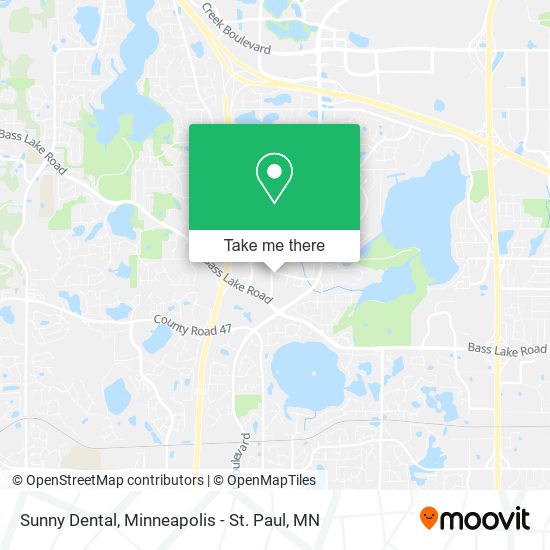 Sunny Dental map