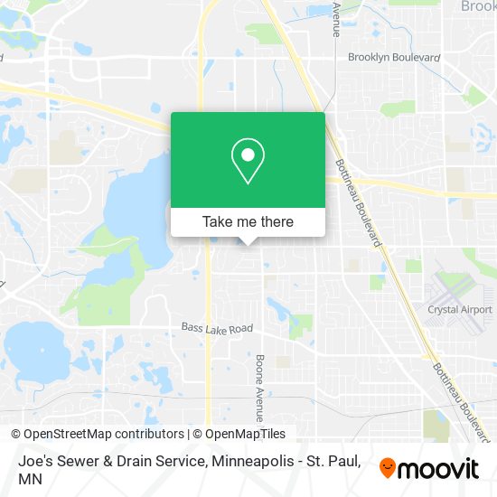 Mapa de Joe's Sewer & Drain Service