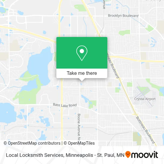 Local Locksmith Services map