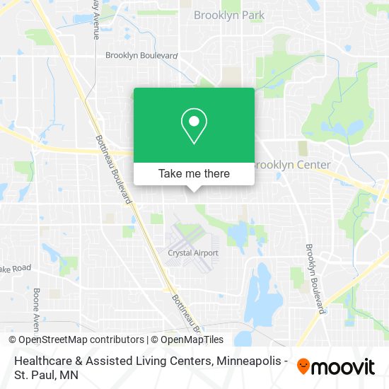 Mapa de Healthcare & Assisted Living Centers
