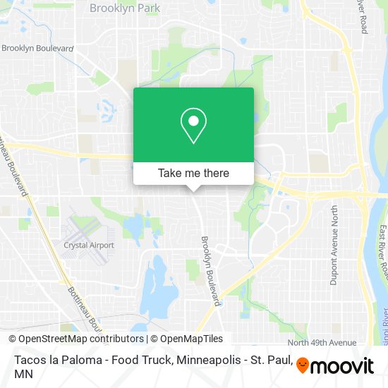 Tacos la Paloma - Food Truck map