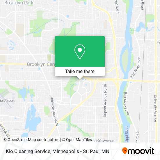 Kio Cleaning Service map