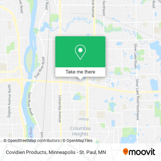 Mapa de Covidien Products