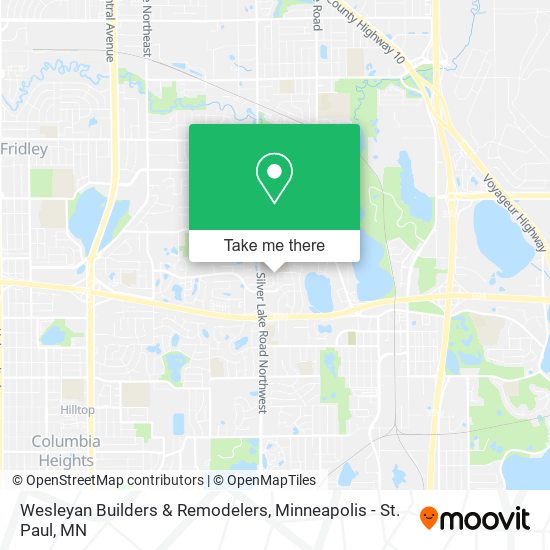 Mapa de Wesleyan Builders & Remodelers