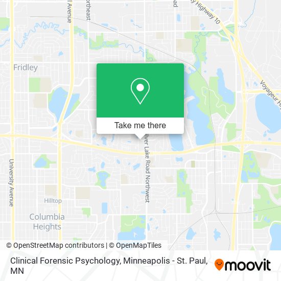 Clinical Forensic Psychology map