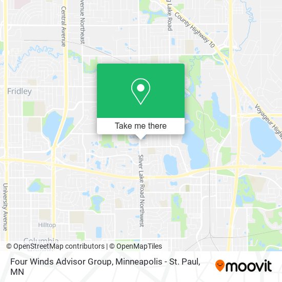 Four Winds Advisor Group map