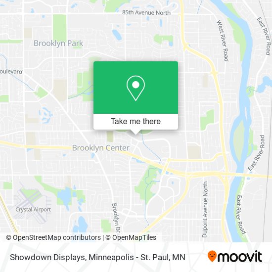 Showdown Displays map